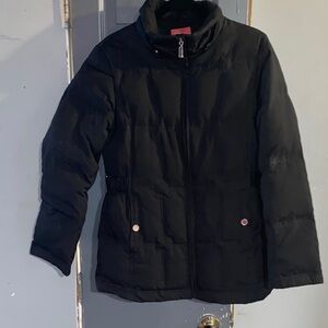 Elegant Black Puffer Jacket for Women